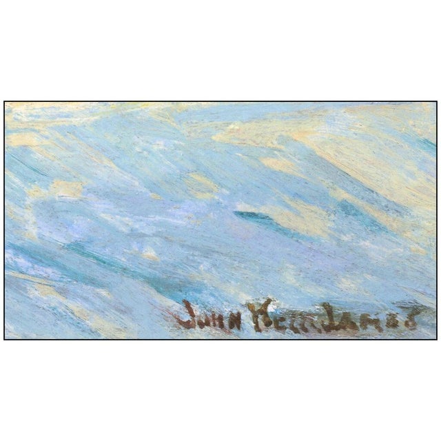 Impressionist 1940s Botanical Rhapsody, John Wells James For Sale - Image 3 of 5