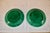 Green 19th Century Pair of Wedgwood Majolica Plates For Sale - Image 8 of 12