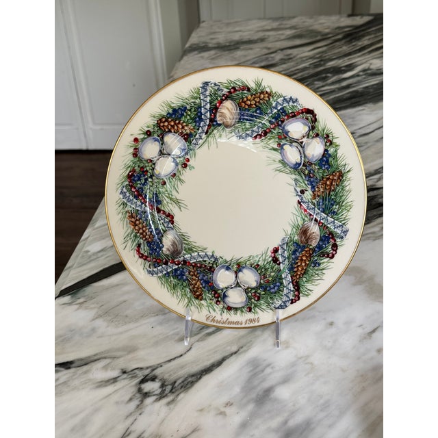 1984 Lenox Colonial Christmas Wreath Issue Rhode Island For Sale In Seattle - Image 6 of 11