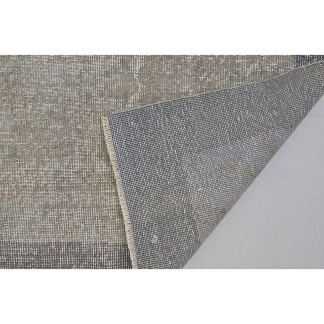 Oushak Anatolian Wool Carpet For Sale - Image 9 of 10