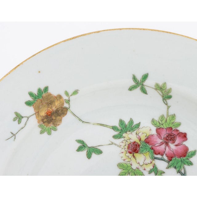 Late 18th Century Chinese Famille Rose Porcelain Soup Bowl For Sale - Image 5 of 6