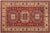 Southwestern Super Kazak Red/Tan Wool Rug - 6'8'' X 9'11'' For Sale - Image 10 of 10