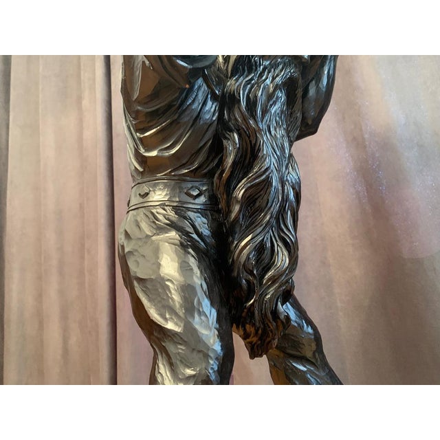 Swiss Artist, Black Forest Gnome or Dwarf, Late 19th Century, Limewood For Sale - Image 14 of 18