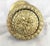 Traditional Mid 20th Century Ornate Gold Plate Over Brass Door Knob Set For Sale - Image 3 of 5