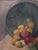 Mid 20th Century Impressionist Wine and Fruit Still Life Painting For Sale - Image 10 of 12