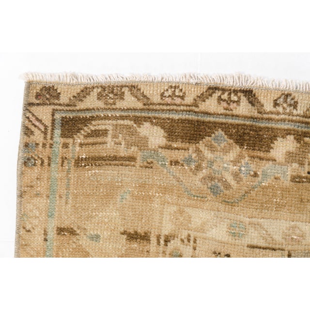 Geometric Anatolia Vintage Carpet For Sale - Image 10 of 10