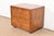 Mid-Century Modern Henredon Mid-Century Modern Campaign Oak Nightstand, Circa 1970s For Sale - Image 3 of 13