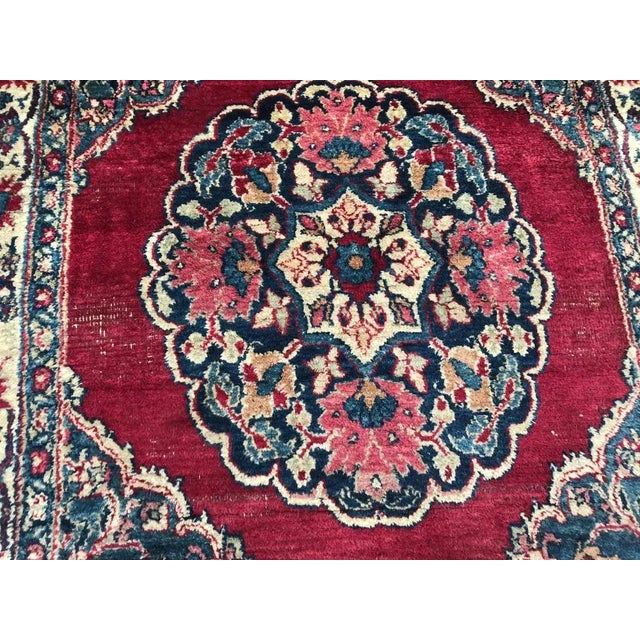 Small Antique Dorokhsh Rug For Sale - Image 4 of 11