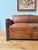 French Leather Mustache Back Sofa Bed, 1930s For Sale - Image 6 of 9