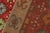 Boho Chic Balochi Red/Beige Wool Rug - 6'9''x9'8'' For Sale - Image 9 of 10