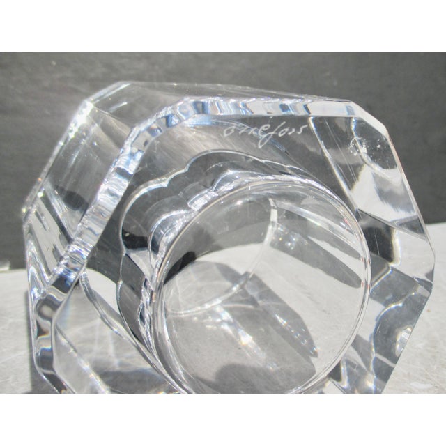 Orrefors Orrefors Crystal Sugar Jar For Sale - Image 4 of 6