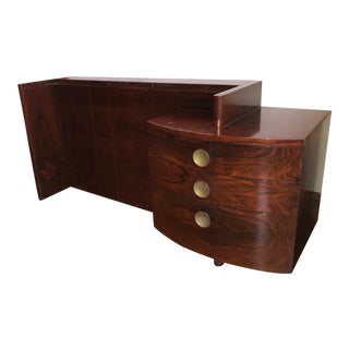 1940s Mid-Century Modern Herman Miller Gilbert Rohde Signed Vanity For Sale