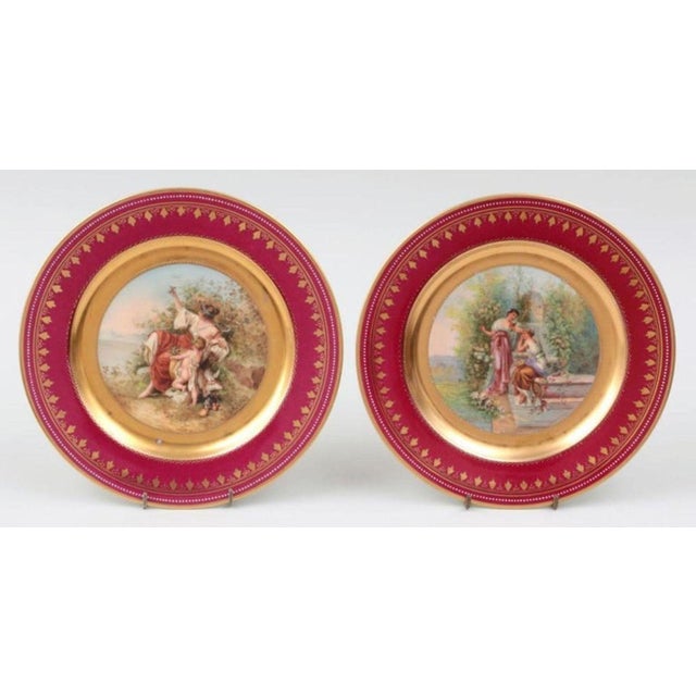 Set of Twelve Late 19th Century Royal Vienna Plates For Sale In Los Angeles - Image 6 of 8