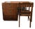 Matched Dixie Campaigner Desk & Chair Set, C. July 1978 — 767 Collection, Original Brass Hardware For Sale