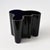 Contemporary Dark Blue Savoy Vase in Glass by Alvar Aalto for Iittala, 1980s For Sale - Image 3 of 13