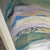 Blue Vintage 1980s Signed Original Abstract Pastel on Paper Painting For Sale - Image 8 of 14
