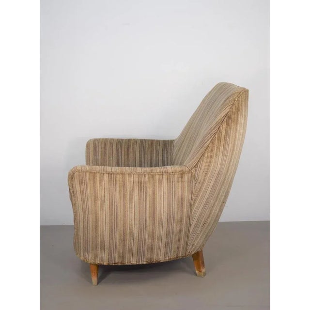 Mid-Century Modern Mid-Century Italian Armchair, 1950s For Sale - Image 3 of 13