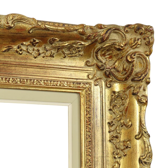 Baroque Style Frame in Classic Gold, 1920s For Sale - Image 4 of 18