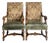 Vintage Boho Lillian August Throne Chairs - A Pair For Sale