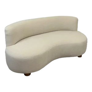 Modern Handcrafted Kidney Sofa