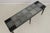 Neoclassical Ebony & Smoked Mirror Top Console Table For Sale In Philadelphia - Image 6 of 14