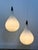 Glass Scandinavian Two-Light Pendant by Uno & Osten Kristiansson for Luxus, 1957 For Sale - Image 7 of 13