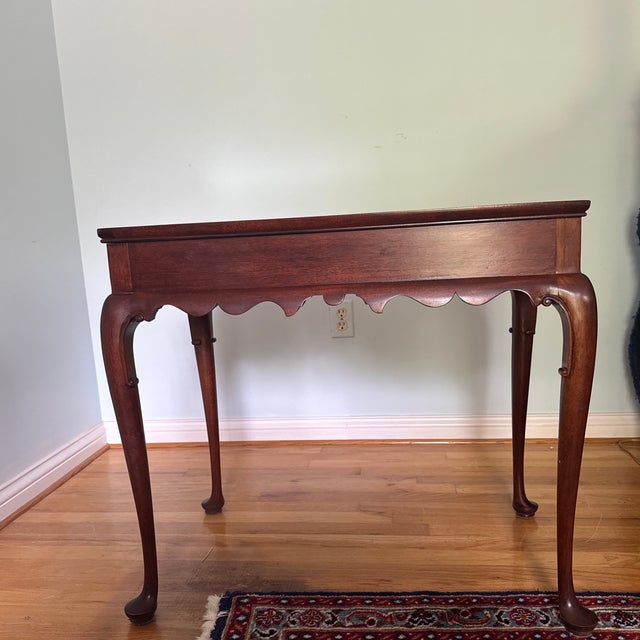 Brown Stickley Williamsburg Queen Anne Side Table For Sale - Image 8 of 12