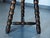 Brown Mid-Century Modern French Tripod Stool in Wood by Charles Dudouyt, 1940s For Sale - Image 8 of 18