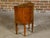 Walnut 19th Century Italian Demi-Lune Table with Banding and Fluted Legs For Sale - Image 4 of 12