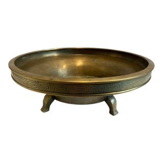 Antique Bonze Center Bowl For Sale