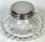 Metal Cartier 'Must de Cartier' Crystal & Silverplate Mellon Inkwell For Sale - Image 7 of 8