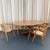 Mid-Century Modern 1970s Mid-Century Artisan-Made Oak Bentwood Oval Dining Set For Sale - Image 3 of 16