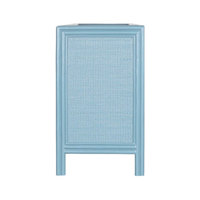 Bermuda Eight-Drawer Dresser - Pool Blue For Sale In West Palm - Image 6 of 9