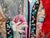 Vintage Chinese Shoulao Longevity Peach Deer Embroidery Fabric Tapestry Art For Sale - Image 12 of 16