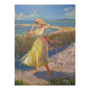 Summer Breeze - Oil on Canvas 18x24" Impressionist