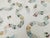 1930s 1940s Vintage All-Cotton Hand-Stitched Double Wedding Ring Scalloped Quilt For Sale - Image 5 of 18
