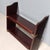 Brown Antique Navy Style Shelves in Mahogany Veneer, Italy, 20th Century, Set of 3 For Sale - Image 8 of 9