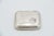Rectangular Silver Snuffbox with Rounded Corners and Hinged Lid For Sale - Image 4 of 4