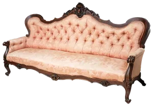 19th Century Louis Philippe Neapolitan Sofa in Precious Exotic Woods