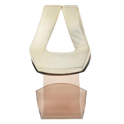 Acrylic Glass Chair by Michel Dumas, 1970s For Sale - Image 5 of 7