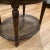 Italian Late 20th Century Vintage Drexel Heritage Walnut Italian Provincial Oval Side Table with Cane Shelf For Sale - Image 3 of 13