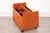 Wood 1970s Bruksbo Norwegian Teak Rolling Vinyl Record or Magazine Caddy For Sale - Image 7 of 12