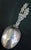 Early 19th Century Vintage Continental Silver Serving Spoon For Sale - Image 5 of 7