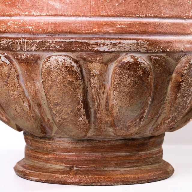 Visha Grecian Terracotta Vase For Sale In Los Angeles - Image 6 of 7