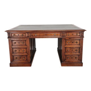 Continental Partners Desk, Circa 1860 For Sale