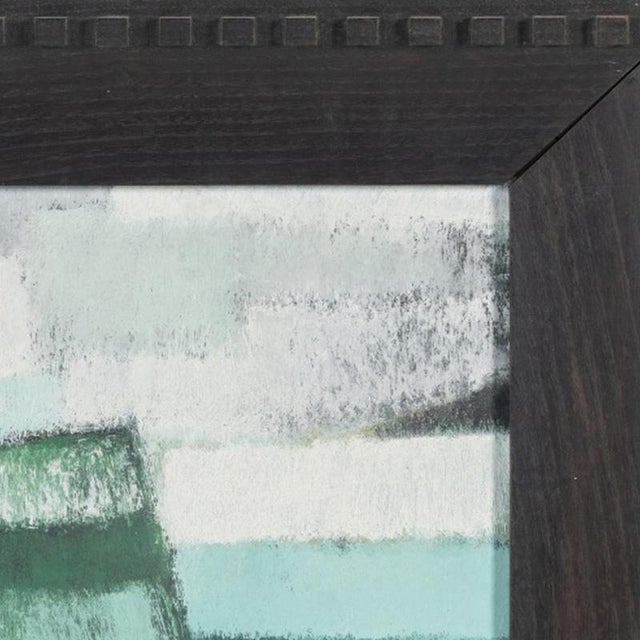 Justino Alves, Composition, 1960s, Oil Painting For Sale - Image 4 of 6