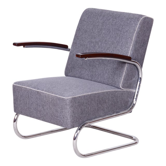 Bauhaus Lounge Chair from Mücke Melder, 1930s For Sale