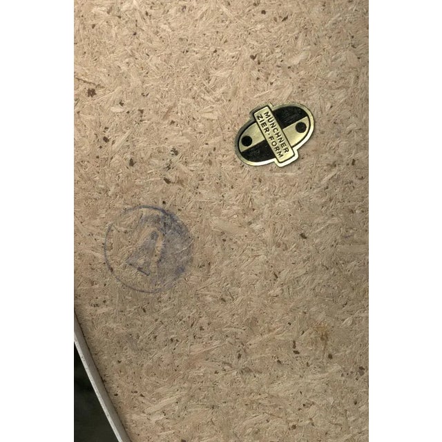 Metal Vintage Metal Edge Mirror For Sale - Image 7 of 9