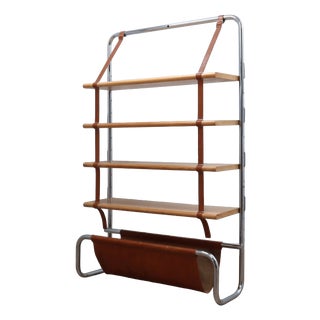 Jumbo Bookcase by Luigi Massoni for Poltrona Frau, 1970s For Sale