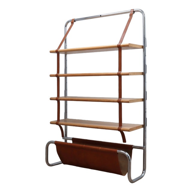 Jumbo Bookcase by Luigi Massoni for Poltrona Frau, 1970s For Sale